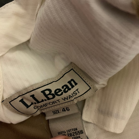 LL Bean Comfort Waist Khakis - Picture 3 of 3